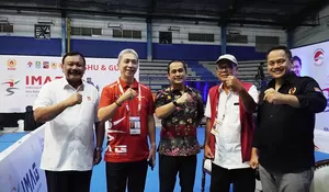 Dedie Rachim Dampingi Wakil Ketua KONI Saksikan Meriahnya Laga IMAG 2023 di Bogor