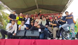 Karang Taruna Bogor Barat Peringati Sumpah Pemuda Lewat Jalan Sehat dan Bebersih Sampah Plastik