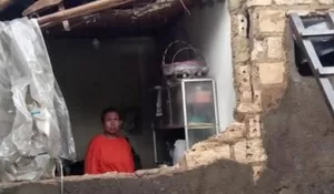 Cuaca Ekstrem, Puluhan Rumah Rusak di Dramaga Bogor, Genteng Beterbangan dan Tembok Rumah Ambruk