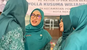 Silaturahmi ke Pondokgede, Pj Ketua PKK Kota Bekasi Yolla Kusuma Apresiasi Prestasi Kader