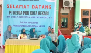 Yolla Kusuma Sebut PKK jadi Bagian Terdepan Pembangunan Wanita di Kota Bekasi
