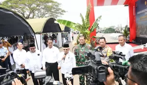 Bey Machmudin Dampingi Wapres Hadiri Kick Off Gerakan Ketahanan Pangan Nasional di Bekasi