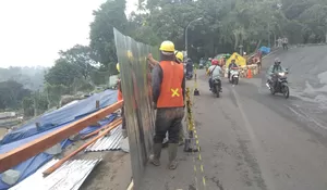 Longsor di Area Proyek Underpass Batutulis Ganggu Lalu Lintas dan Distribusi Air, Ini yang Dilakukan Kontraktor