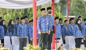 HUT KORPRI, Pj Wali Kota Bekasi Gani Muhamad Ngarep Para ASN Tingkatkan Inovasi dalam Bekerja