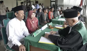 Ikuti Itsbat Nikah, 94 Pasangan Asal Rumpin dan Parungpanjang Kini Terctat di KUA