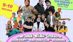 Festival Musik Resoundansi 2023 Digelar Di Bogor, Tampilkan Denny Caknan, Guyon Waton hingga NDX AKA, Catat Tanggal dan Link Beli Tiketnya!