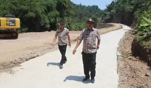 Lewat Samisade, Desa Rabak Rumpin Bogor Rampungkan Pembangunan Jalan Desa