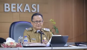 Pj Wali Kota Bekasi Gani Muhamad Berhentikan Jabatan Kepala Dinas Tersangka Kasus Korupsi Banprov DKI Jakarta