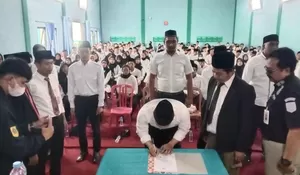 Usai Lantik 260 PTPS, Ketua Panwascam Cijeruk Minta Anggotanya Jaga Netralitas