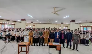 Panwascam Bojonggede Lantik 759 Anggota PTPS