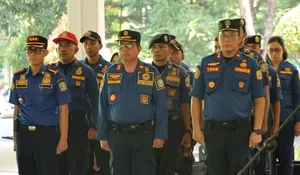 Lepas Kontingen Skill Competition Pemadam Kebakaran, Gani Muhamad : Jaga Kekompakan demi Harumkan Nama Kota Bekasi