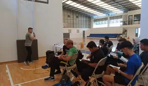 Minim SDM Wasit, Perbasi Kota Bogor Gelar Penataran Wasit