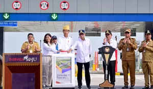 Ditemani Menteri Ad Interim PUPR Budi Karya, Ini Jalan Tol Baru di Sumatera Utara yang Diresmikan Presiden Jokowi