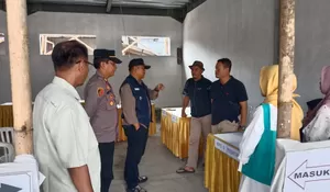 Jelang Pemilu 2024, Camat dan Kapolsek Caringin Bogor Monitoring Kesiapan TPS, Ini Hasilnya