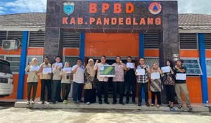 Tim Pengabdi FMIPA UI Bareng BPBD Pandeglang Rancang Peta Interaktif Jalur Evakuasi Bencana di Pesisir Panimbang