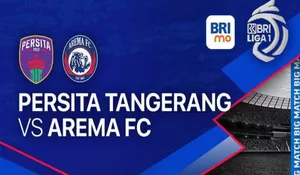 Link Live Streaming BRI Liga 1 : Persita Tangerang vs Arema FC Yang Segera Berlangsung di Vidio
