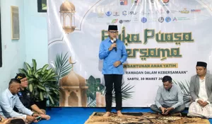 PWI Kota Bogor Santuni 200 Anak Yatim dan Dhuafa, Wali Kota hingga Ketua DPRD Berikan Apresiasi