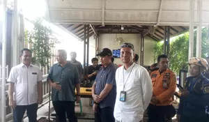 BPJS Ketenagakerjaan Bogor Cileungsi Turun Langsung Cek Lokasi Kebakaran Gudang Amunisi TNI di Ciangsana