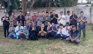 Jaga Sinergitas, Pemerintah Desa Palasari Bogor Gelar Halal Bihalal