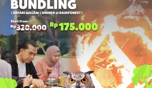 Cuma Bayar Rp175 Ribu Bisa Nikmati Paket Promo Bundling Safari Malam Plus Dinner di Taman Safari Bogor