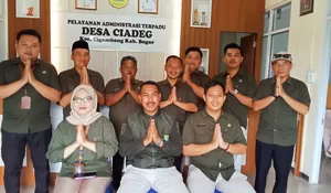 Halal Bihalal Selesai, Desa Ciadeg Bogor Langsung Buka Pelayanan Administrasi