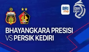 Bhayangkara FC vs Persik Kediri! Jangan Terlewat Laga BRI Liga 1 Melalui Link Live Streaming di Vidio Secara Gratis