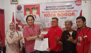 Farhat Abbas Daftar jadi Balon Wali Kota Bogor di PDIP