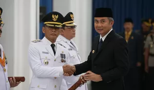 Lantik Hery Antasari Jadi Pj Wali Kota Bogor, Ini Pesan Bey Machmudin buat Pengganti Bima Arya