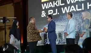 Atang Trisnanto Ucapkan Terimakasih ke Bima-Dedie di Acara Pisah Sambut