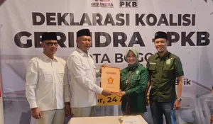 Resmi! Partai Gerindra dan PKB Koalisi di Pilkada 2024 Kota Bogor, Punya Tiket Usung Calon Sendiri