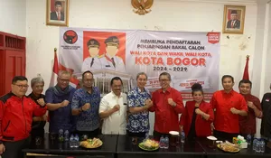 Boyong Dedie A Rachim, PAN Kota Bogor Perkuat Silaturahmi Bareng PDIP Jelang Pilkada 2024
