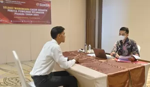 KPU Karawang Gelar Seleksi Wawancara Ratusan Calon PPK Pilkada 2024