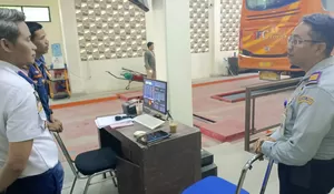 Dishub Kabupaten Purwakarta Cek Kondisi Bus Pariwisata untuk Study Tour