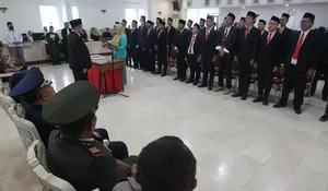 Lantik 30 PPK untuk Pilkada 2024 Kota Bogor, Sekda Syarifah Sofiah : Harus Benar-Benar Netral