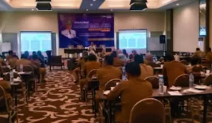 Ratusan Kepala Desa di Karawang Ikuti Sosialisasi Alokasi Dana Desa dan Penerapan Transaksi Non Tunai