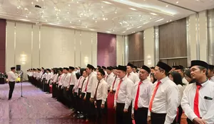 KPU Karawang Lantik PPS buat Pilkada 2024, Mari Fitriana: Janji Jangan Cuma Lip Service, Harus Jaga Integritas