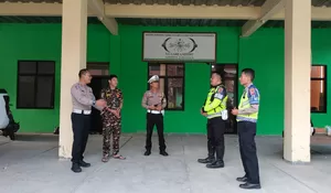 Polres Purwakarta Lakukan Pengawalan Dan Pengamanan Keberangkatan GP Ansor ke Jakarta