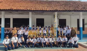 Pramuka SMPN 1 Kotabaru Karawang Sabet Juara Lomba Tingkat Jawa Barat