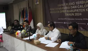 Lewat Rapat Pleno KPU, Ini Daftar Nama 50 Anggota DPRD Karawang Terpilih Periode 2024-2029