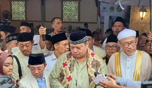 Ketum Golkar Airlangga Hartarto Kode Kawinkan Dedie A Rachim-Rusli Prihatevy di Pilkada 2024 Kota Bogor