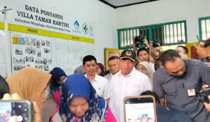 Menko PMK Muhadjir Effendy Buka Pengukuran Intervensi Serentak Pencegahan Stunting Nasional di Kota Bekasi