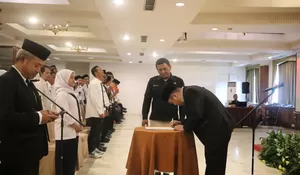 204 Sekretariat PPS Kota Bogor Teken Pakta Integritas, Sukseskan Pilkada 2024