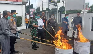 Kejari Kota Sukabumi Musnahkan Barang Bukti Perkara Narkoba, Mulai dari Sabu hingga Obat Keras