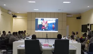 Ikuti Rakernis Polri, Polres Purwakarta Diminta Tegaskan Tugas dan Profesionalisme Bhabinkamtibmas