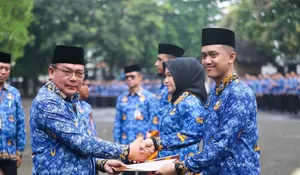 Pj Bupati Benni Irwan Tegaskan Para P3K Kabupaten Purwakarta Jaga Netralitas Pilkada 2024