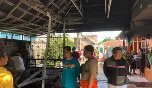 Saung Gazebo Pengajian di Loji Bogor Terbakar hingga Terdengar Suara Ledakan, Diduga Akibat Korsleting Listrik