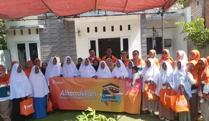 Bentuk Apresiasi, BTPN Syariah Berangkatkan 11 Warga Purwakarta Umroh Gratis