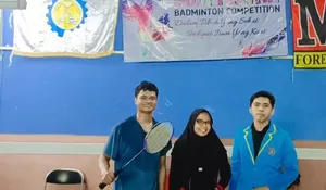Kenalkan Kampus, STIE Budi Pertiwi Karawang Gelar Turnamen Badminton