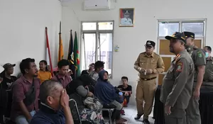 Keliaran di Sejumlah Titik, Satpol PP Kota Sukabumi 'Garuk' Puluhan PMKS, Mulai dari Anjal hingga Gepeng