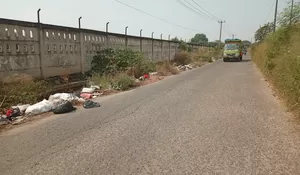 Sampah dengan Bau Menyengat Berserakan di Dekat Mal Cikampek, Warga Minta Pemkab Karawang Jangan Tutup Mata